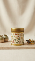 Loose-Leaf Tea Tin With Engraved Lid